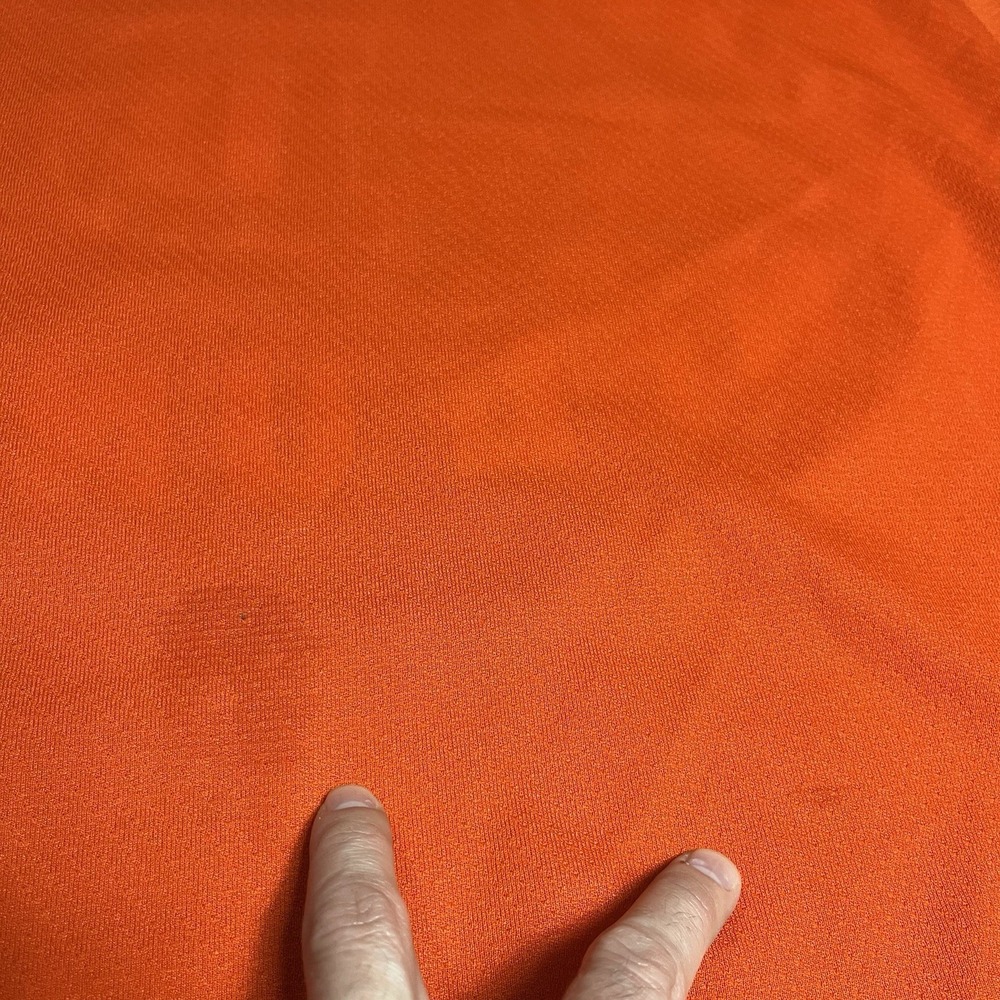 Broncos Jersey Size Large Orange Blue Vintage NFL On Fox Football - Picture 11 of 11